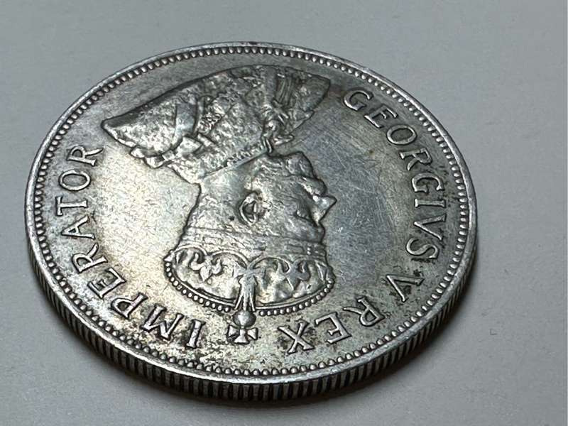 1924 Union of SA 2 1/2 shilling coin