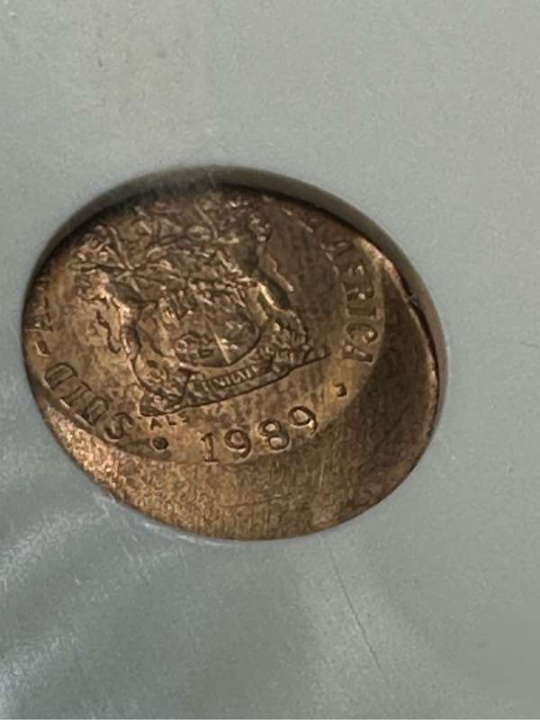 NGC graded error 1 cent coin