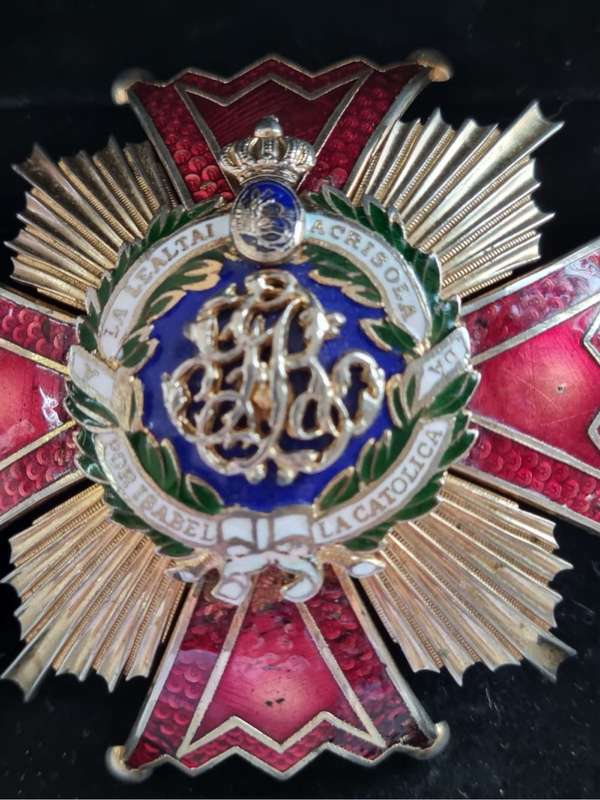 Order of Isabella Spain Award