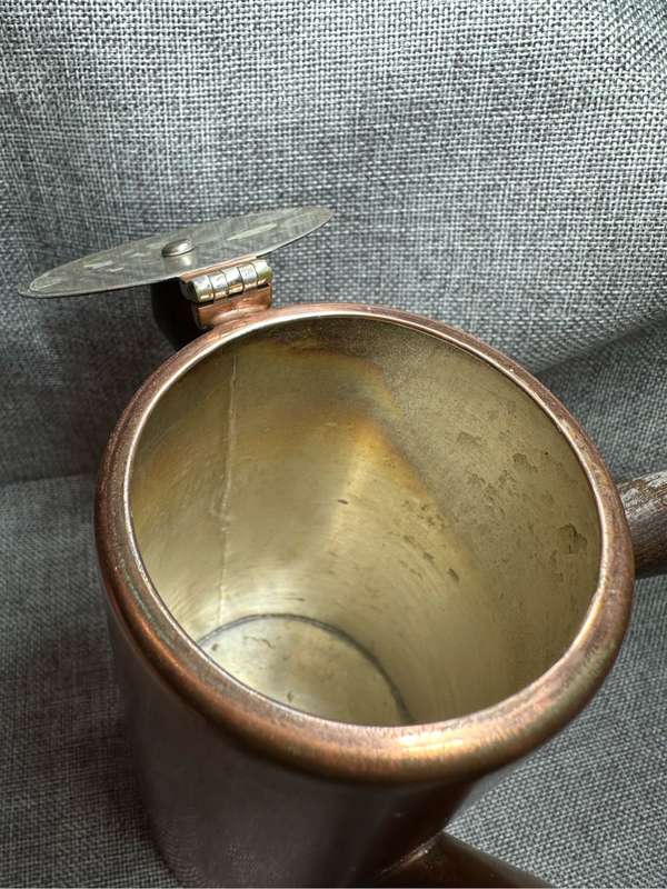 Retro copper coffee pots