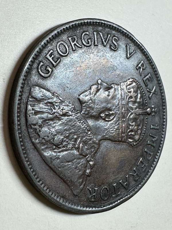 Union of SA 1929 1 penny coin