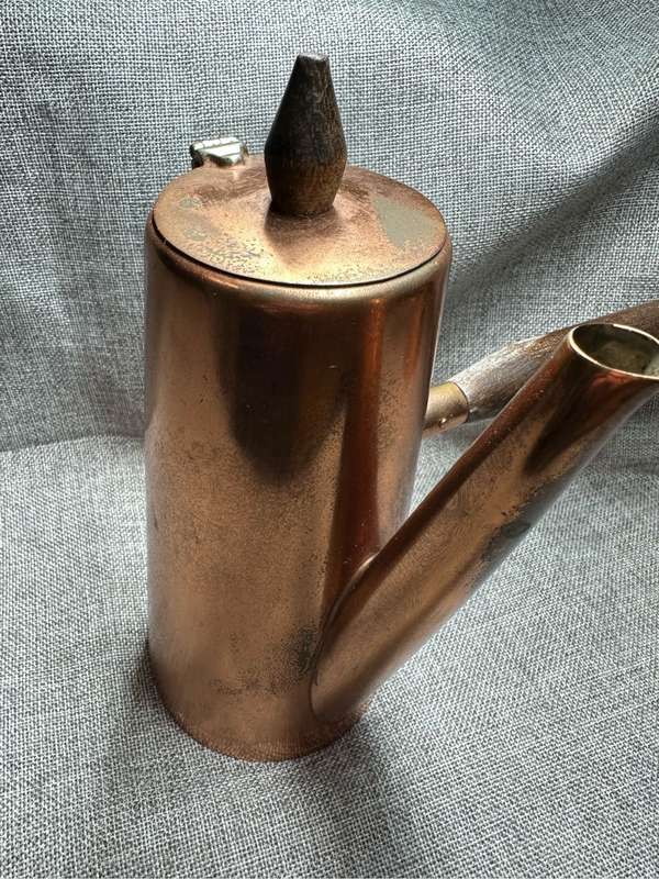 Retro copper coffee pots
