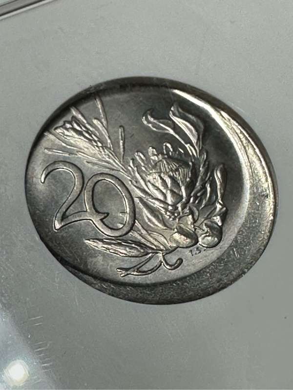 20 cent error coin graded by NGC