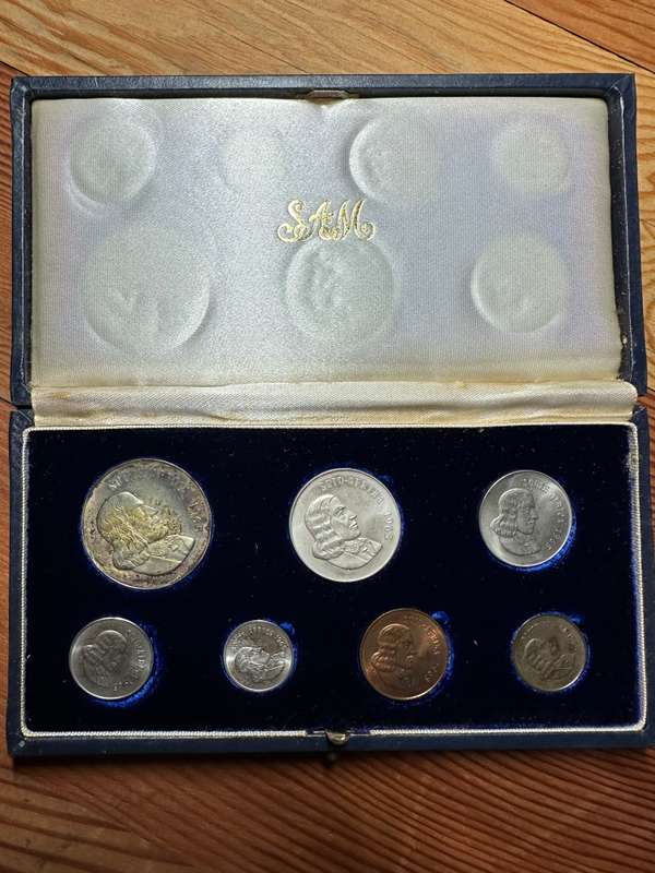 1965 R1- proof set ( mixed Afrikaans & English )