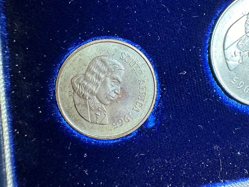 1965 R1- proof set ( mixed Afrikaans & English )