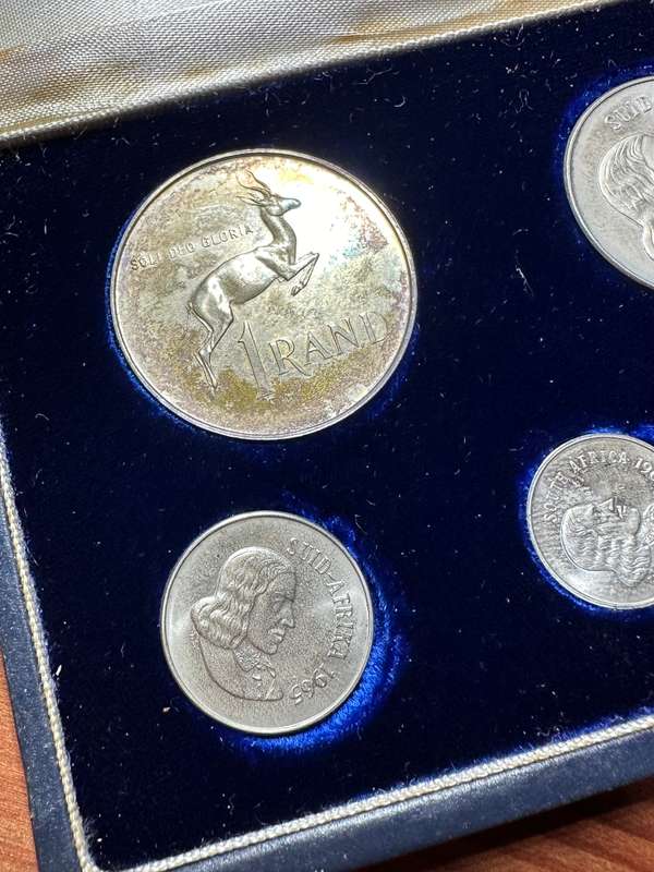 1965 R1- proof set ( mixed Afrikaans & English )