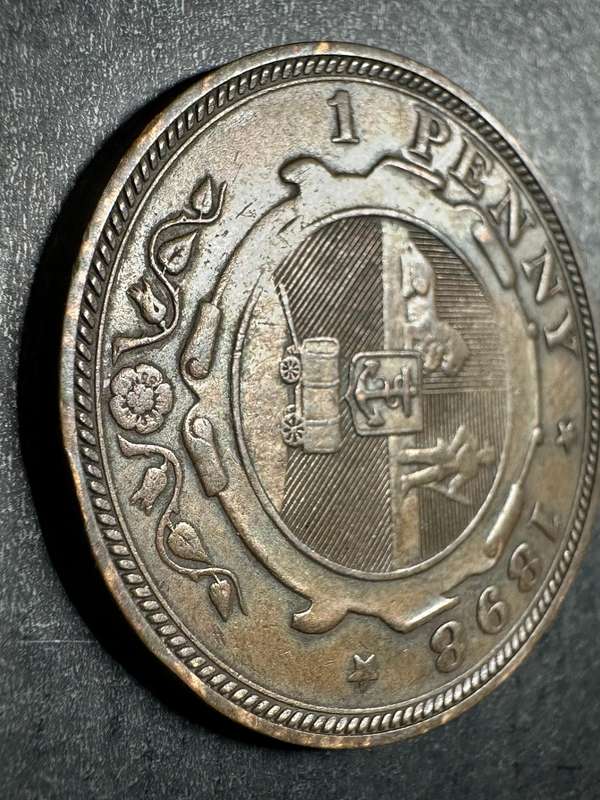 ZAR 1 Penny 1898