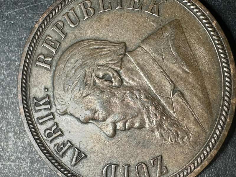 ZAR 1 Penny 1898