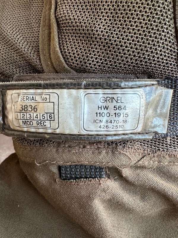 SADF Armoured Vehicle helmet inner