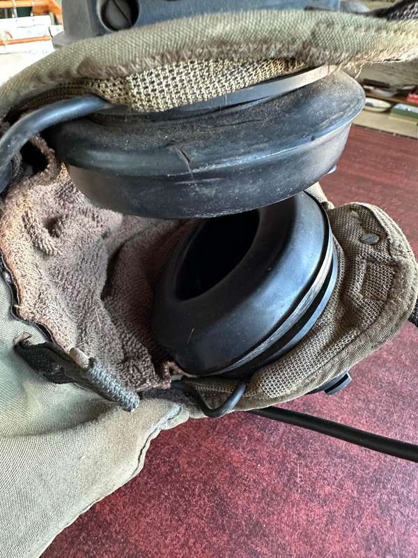 SADF Armoured Vehicle helmet inner