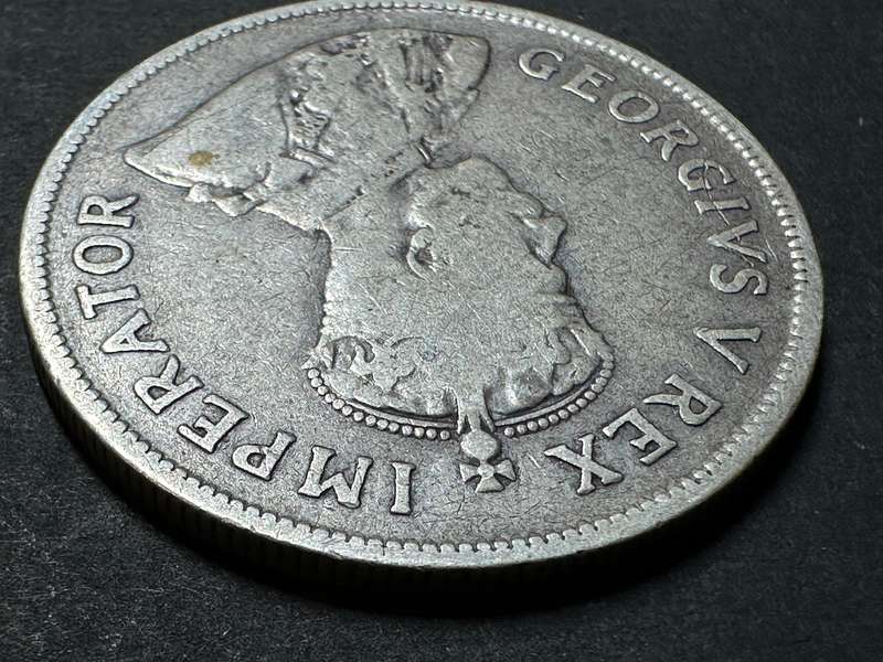 1929 2 1/2 shilling Union of SA coin
