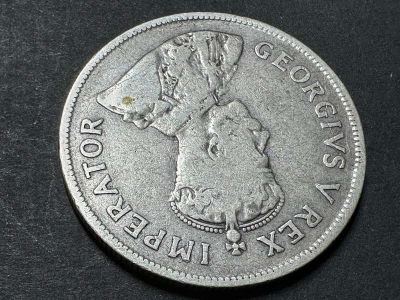1929 2 1/2 shilling Union of SA coin