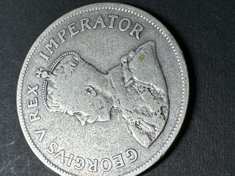 1929 2 1/2 shilling Union of SA coin