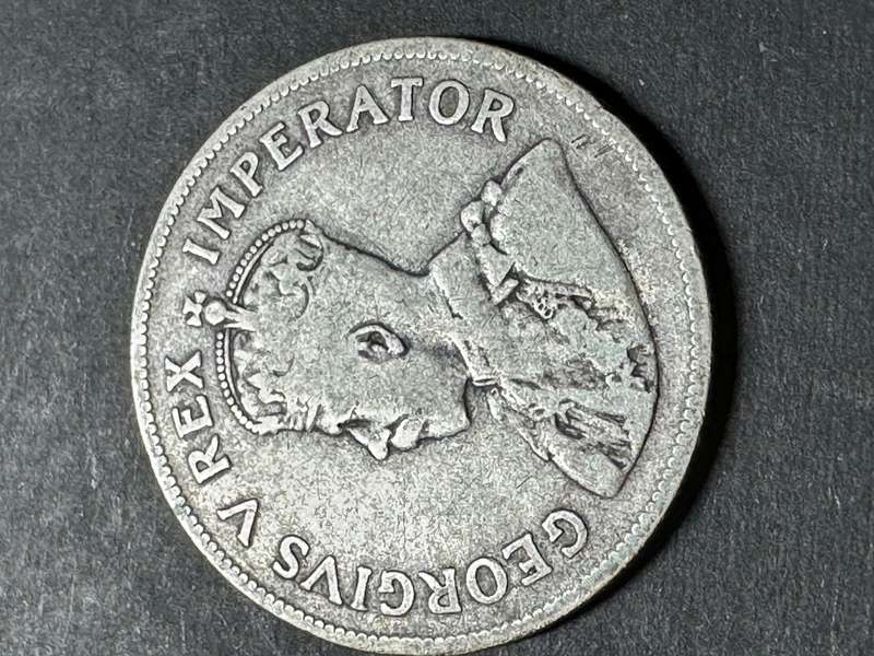 1925 2 1/2 shilling union of SA coin