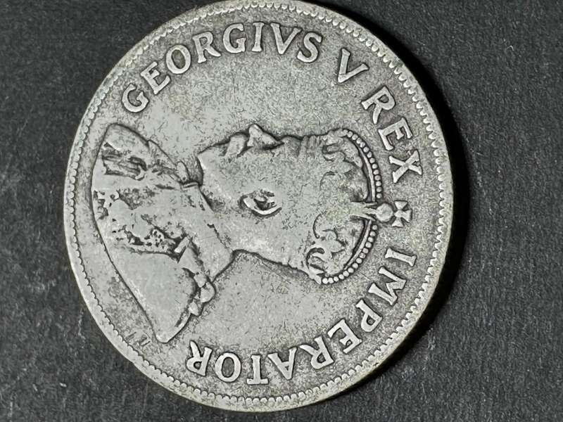 1925 2 1/2 shilling union of SA coin