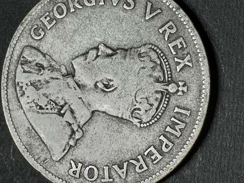 1925 2 1/2 shilling union of SA coin
