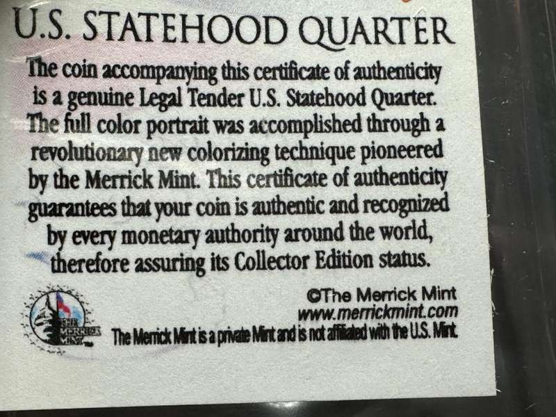 US Statehood quarter - New York 2001