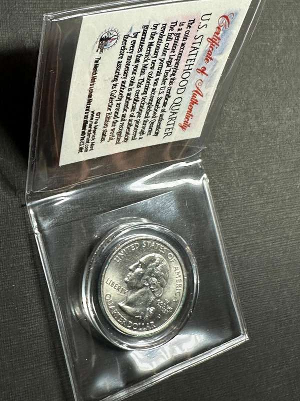 US Statehood quarter - New York 2001