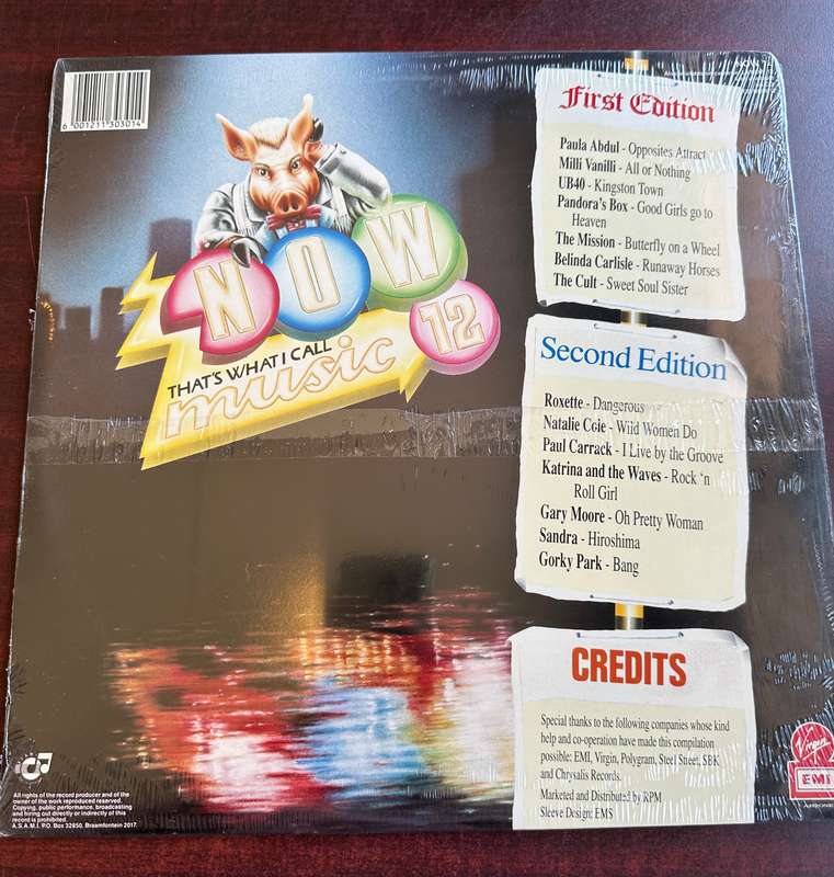 Now Thats What I Call Music Vol. 12 - sealed vinyl