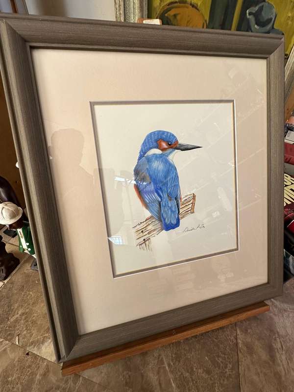 Christa Nolte Watercolour Bird Painting