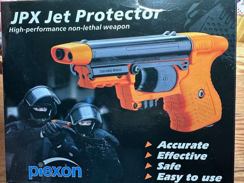 JPX Jet Protector - non lethal hand gun