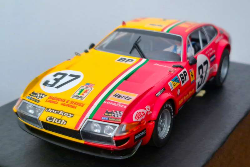 Fly Ferrari 365 GTB/4 Le Mans 1973 Analogue Slot Car 1/32