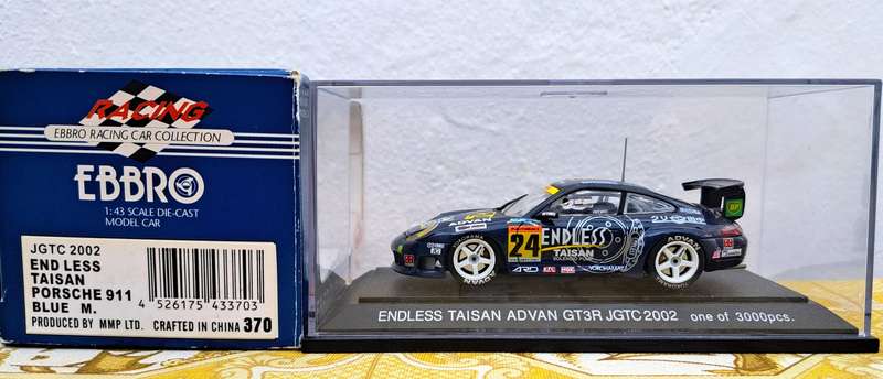 Ebbro Porsche 911 Endless Taisan JGTC 2002 1/43
