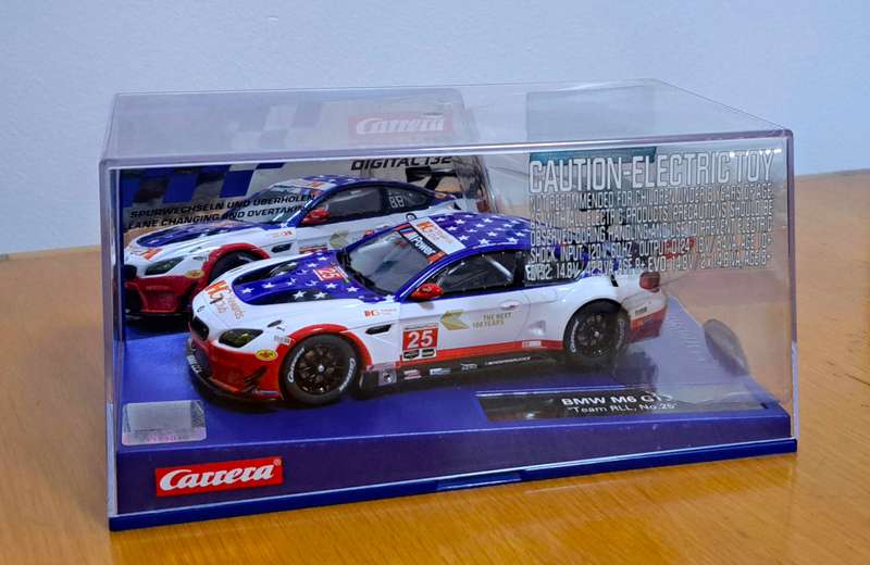 Carrera BMW M6 GT3 "Team RLL" Slot Car 1/32