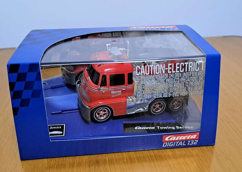Carrera Tow Truck Digital Slot Car 1/32