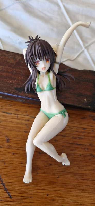 Anime To Love-Ru Yuuki Mikan PVC Figure Model Toy Noodle Stopper Gift