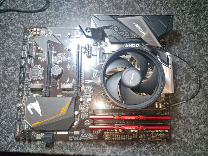 Aorus B450 Elite, Ryzen 3600, 16GB Ram Combo