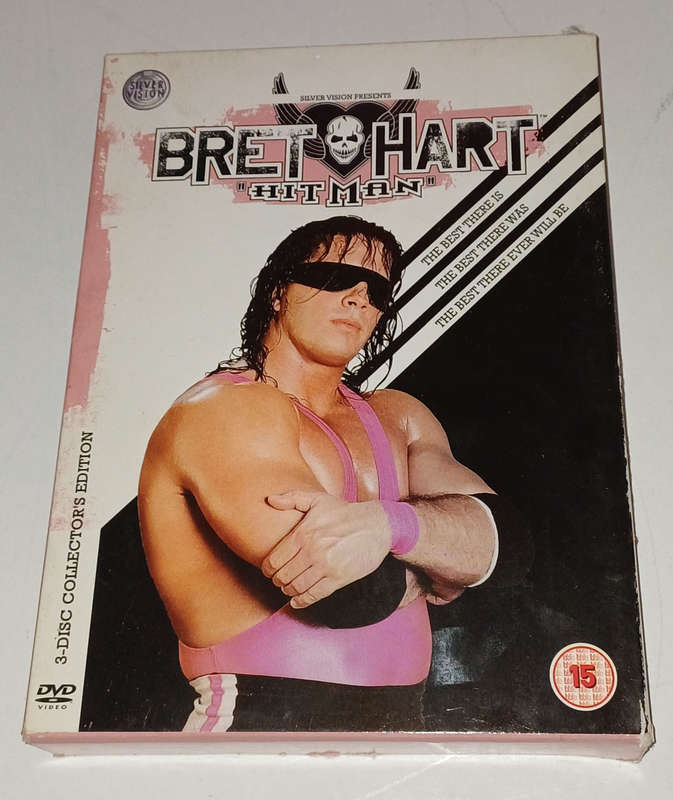 Bret Hart Hit Man Wrestling DVD