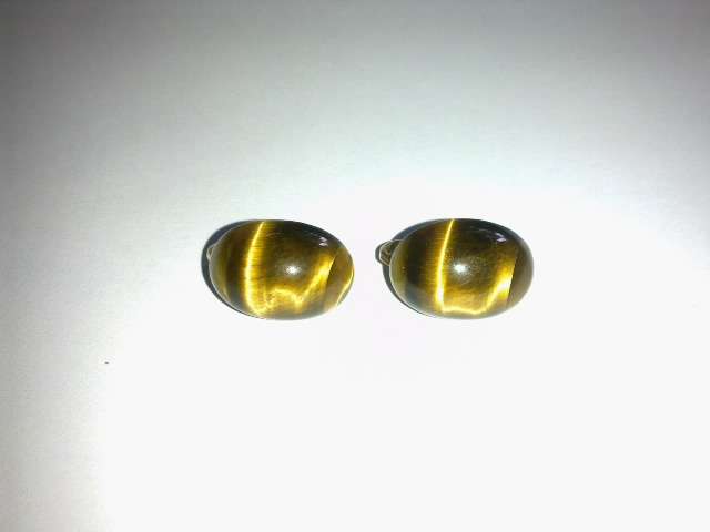 Vintage Tigers Eye Earrings