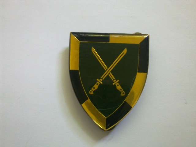 SADF - Infantry School Shoulder Flash Left over Right