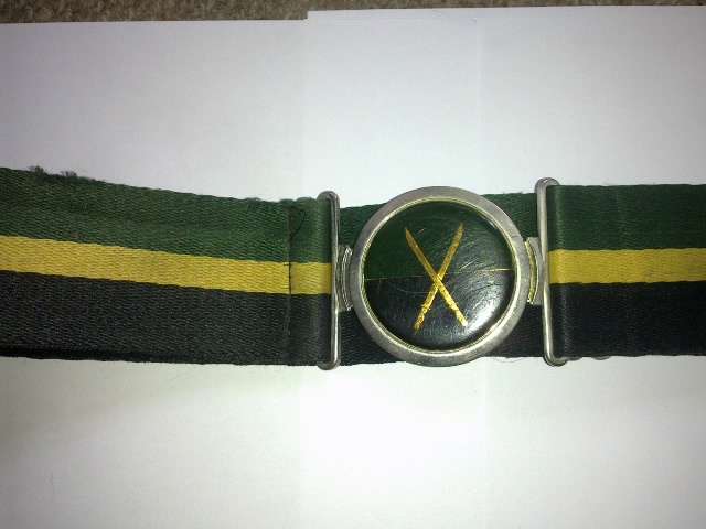 SADF - Infantry School Stable Belt - reduced