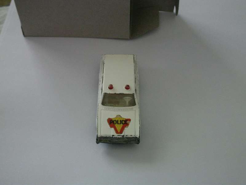 Matchbox Superfast Mercury Estate Police Car Lesney England #55e