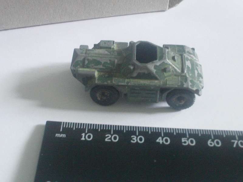Matchbox Regular Wheels Ferret Scout Car Lesney England #61a