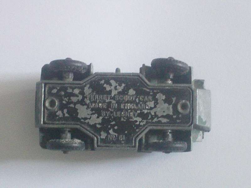 Matchbox Regular Wheels Ferret Scout Car Lesney England #61a