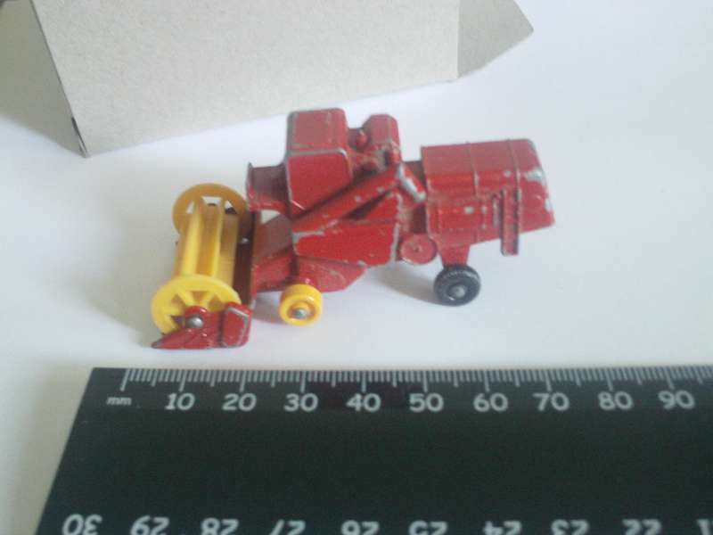 Matchbox Regular Wheels Claas Combine Harvester Lesney England #65c