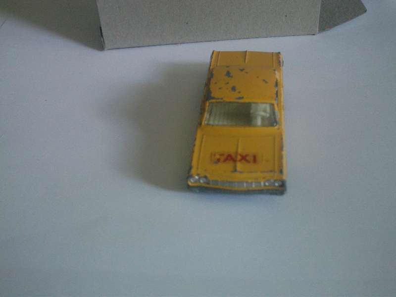 Matchbox Regular Wheels Chevrolet Impala Taxi Lesney England #20c