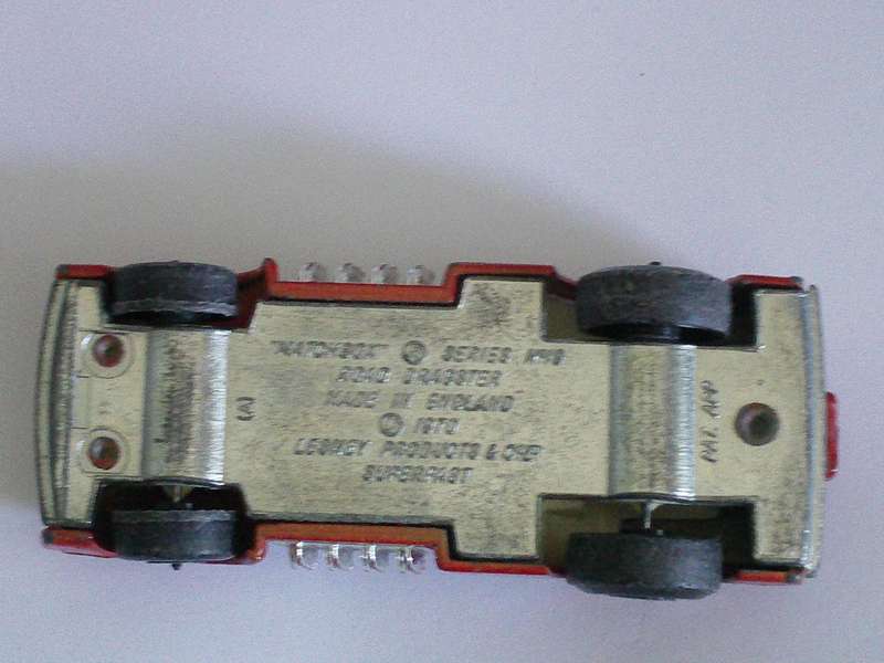 Matchbox Superfast Road Dragster Lesney England #19e