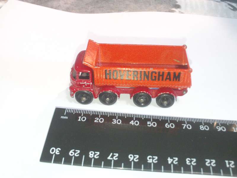 Matchbox Regular Wheels Foden 8 Wheel Tipper Lesney England #17d