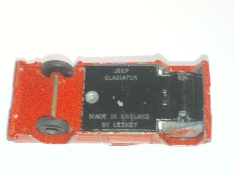 Matchbox Regular Wheels Jeep Gladiator Pickup Lesney England #71b