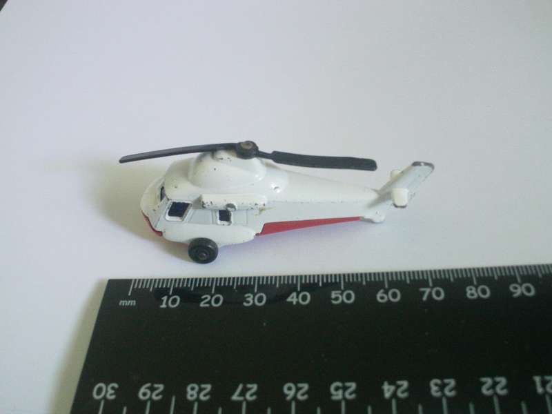 Matchbox Superfast Seasprite Helicopter Lesney England #75d