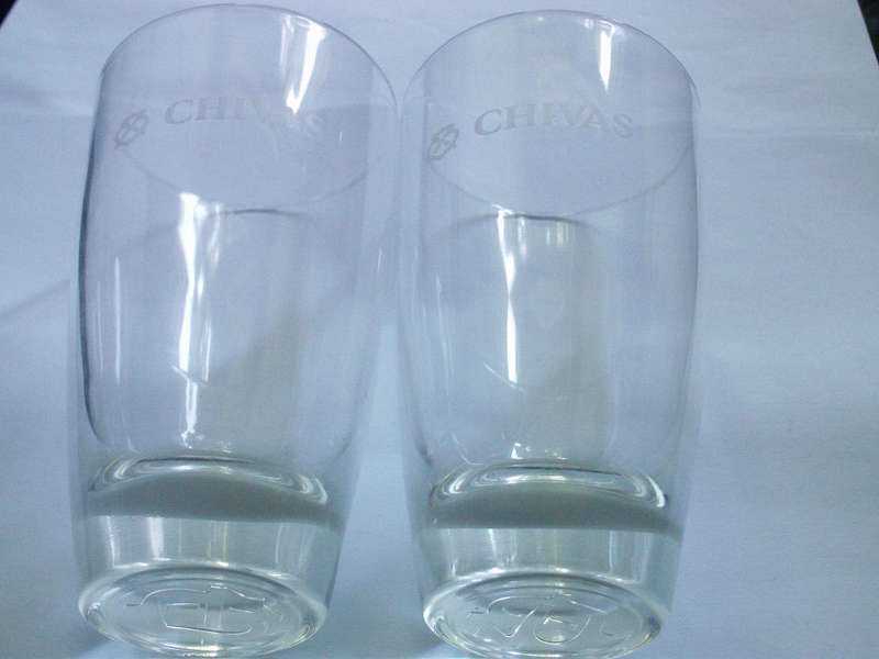 Chivas Regal Whiskey Glasses Pair Reduced to sell