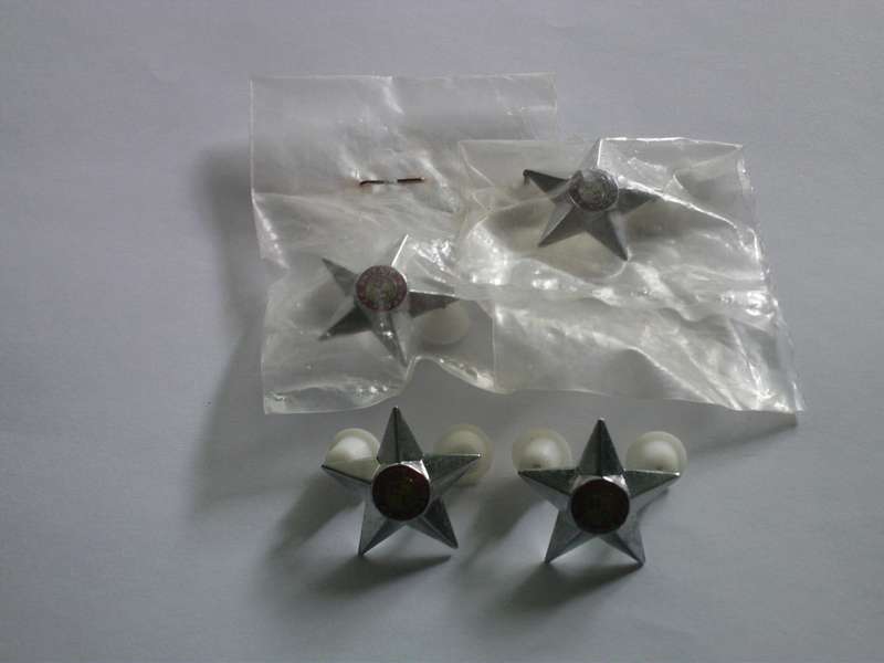 SADF - Officers Dress Stars Lot of 4
