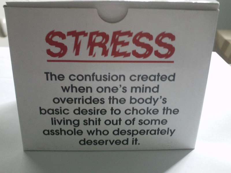 Coffee Mug - STRESS collectable