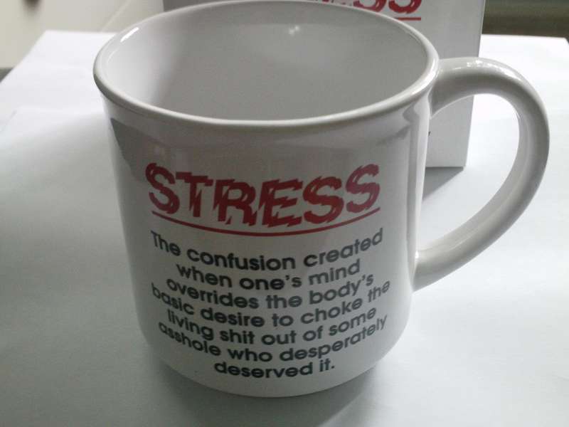 Coffee Mug - STRESS collectable