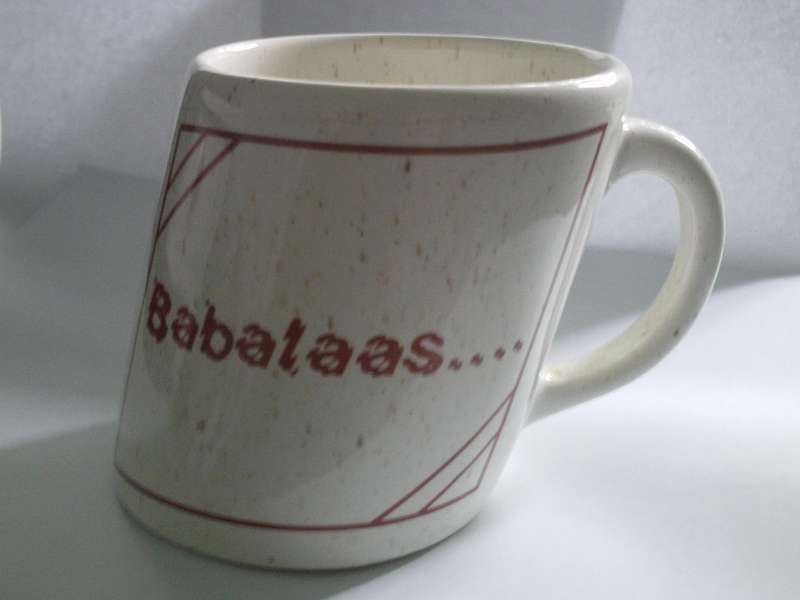 Coffee Mug - Babalaas collectable Reduced to sell