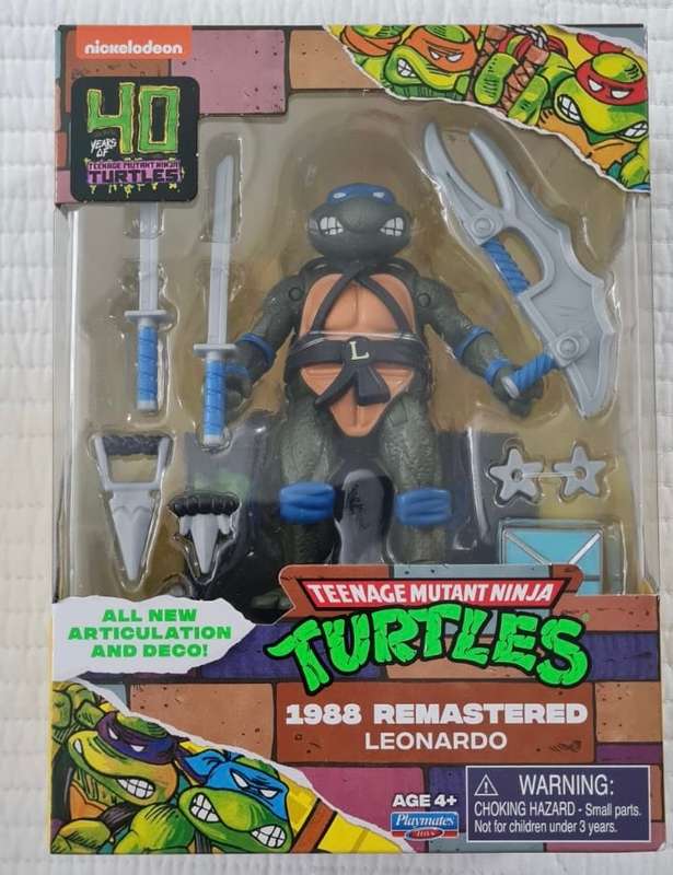 Teenage Mutant Ninja Turtles Remastered Nickelodeon Walmart Exclusive TMNT vintage STYLE Playmates